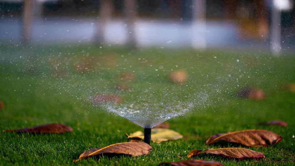 A sprinkler system